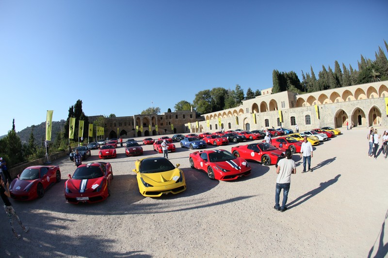 Ferrari Panorama Lebanon 2016 Ride